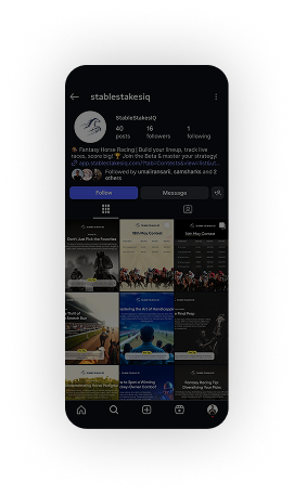 StableStakes Instagram profile managed by Dart